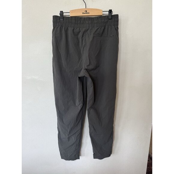 REI Cooperative Pants Women's Medium M Green Straight Hiking Pull On Drawstring - Picture 2 of 4